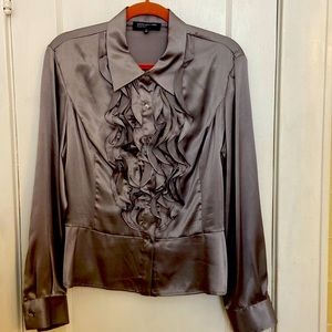 Jones NY Signature satin blouse